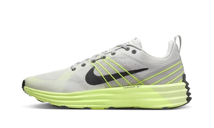 Кроссовки Nike Lunar Roam, серый и неоново-желтый
