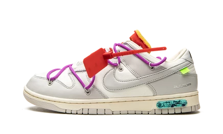 Кроссовки Nike Dunk Low DM1602 101 Off-White Lot 45