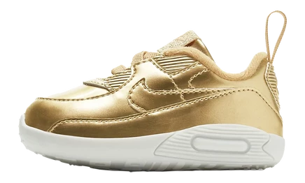 Детские кроссовки Nike Air Max 90 Crib QS, золотисто-белые