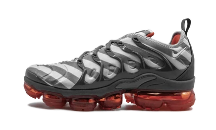 Кроссовки Nike Air VaporMax Plus, серо-красные