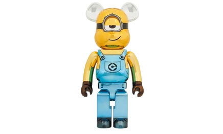 Фигурка Medicom BE@RBRICK Stuart Chrome 1000%, желтая