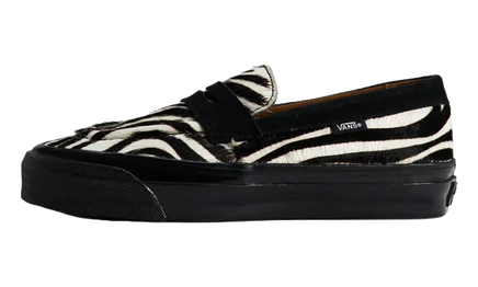 Мужские лоферы Vans Premium Loafer, черно-белые
