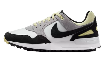 Кроссовки для гольфа Nike Air Pegasus 89 Golf, черно-серые с лаймовым