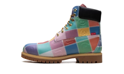 Мужские ботинки Timberland x Supreme 6-дюймовые водонепроницаемые мультиколор