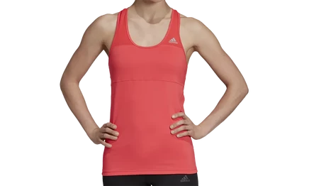 Женская майка Adidas Climalite Cross, красная