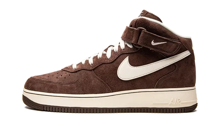 Кроссовки Nike Air Force 1 Mid '07 Chocolate, коричневые