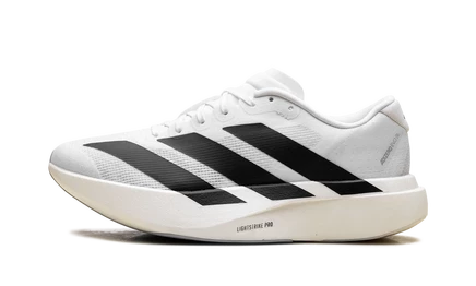 Женские кроссовки Adidas Adizero Evo SL, бело‑черные