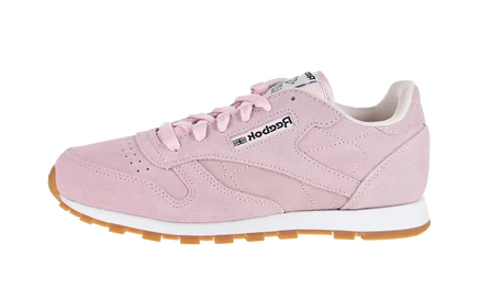 Детские кроссовки Reebok Classic Leather Pastels, роз/белые