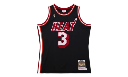 Майка Mitchell & Ness Dark HWC Heat 2013 Dwyane Wade, черная