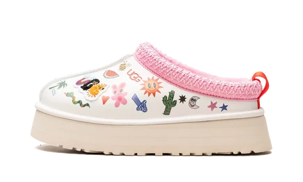 Женские ботинки Ugg Tazz Pop Sketch, белые