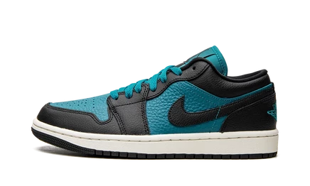 Женские кроссовки Jordan 1 Low Split Bright Spruce, зеленые