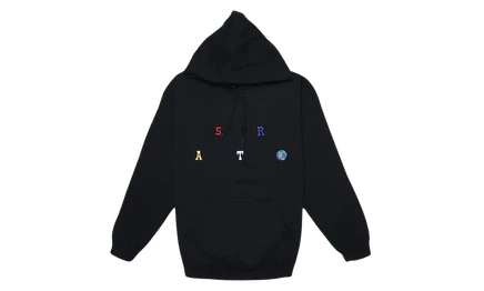 Худи Travis Scott Astroworld Scattered, черная