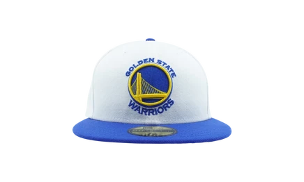 Унисекс кепка New Era 59FIFTY Warriors, бело-синяя