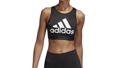 Женский топ-бра Adidas Training 2.0 Halter Logo, черный