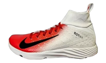 Мужские бутсы Nike Vapor Turf 2, бело-оранжевые