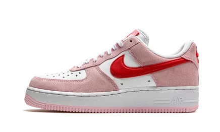 Кроссовки Nike Air Force 1 Low «Valentine's Love Letter» белые/розово-красные