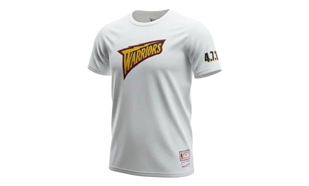 Футболка Mitchell & Ness Golden State Warriors, белая