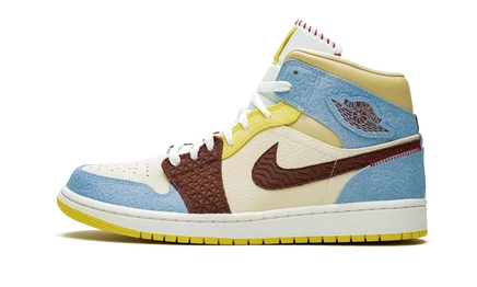 Кеды Jordan Air Jordan 1 Mid SE Maison Chateau Rouge
