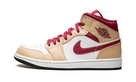 Кроссовки Jordan Air Jordan 1 Mid 554724, светло-коричневые
