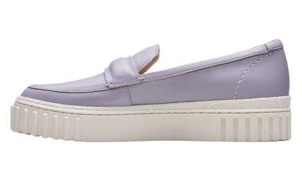 Женские туфли Clarks Mayhill Cove, сиреневые кожаные