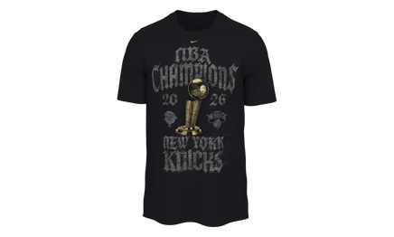Мужская футболка Nike Knicks Champions, черная