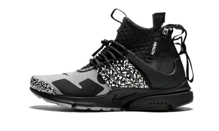 Кроссовки Nike x Acronym Air Presto Mid AH7832 001, серый