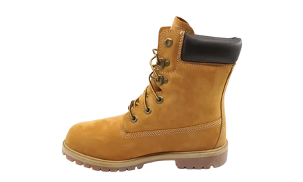 Детские ботинки Timberland 8-дюймовые Premium Boot GS из нубука, пшеничные