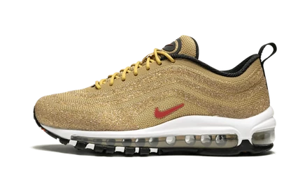 Женские кроссовки Nike Air Max 97 LX Swarovski, золотые