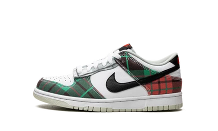 Детские кроссовки Nike Dunk Low GS тартановая клетка