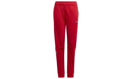Детские тренировочные штаны Adidas Adicolor, алые