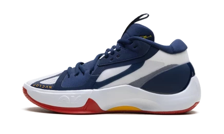Кроссовки Jordan Zoom Separate, темно-синие/золотистые