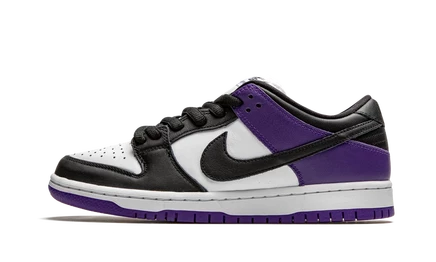 Кроссовки Nike SB Dunk Low BQ6817, фиолетово-белые