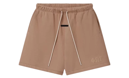 Мужские шорты Fear Of God Essentials RW00350, рыжие
