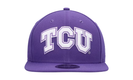 Кепка New Era 9FIFTY TCU Horned Frogs, фиолетовая