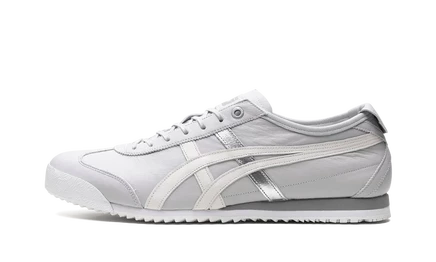 Кроссовки Onitsuka Tiger Mexico 66, серо-кремовые/серебристые