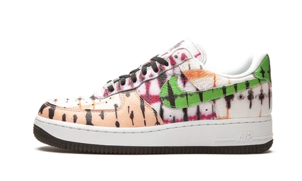Женские кроссовки Nike Air Force 1 Low Black Tie-Dye