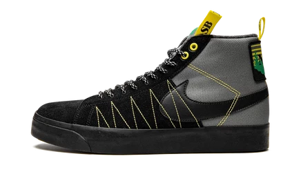 Кроссовки Nike Zoom Blazer Mid PRM Acclimate, серо-черные