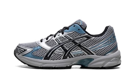 Кроссовки Asics Gel-1130, черно-синие с серебристым