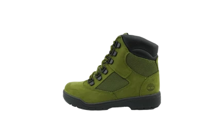 Детские ботинки Timberland 6″ Field Boot, зеленые