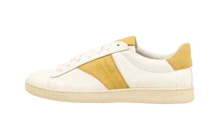 Кроссовки RHUDE Leather Court, белые