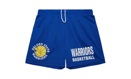 Шорты Mitchell & Ness Gameday Mesh 7 дюймов «Warriors»