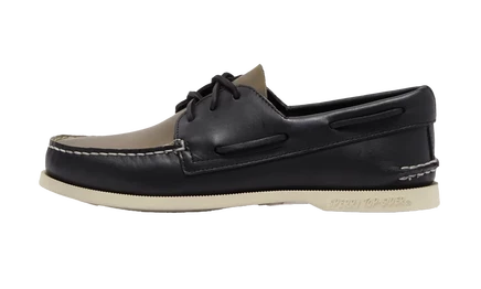 Топсайдеры Sperry A/O 3-Eye, черно-белые