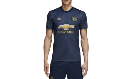 Футболка Adidas Manchester United Third, темно-синяя