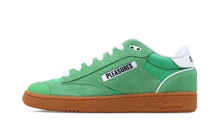 Кроссовки Reebok Club C Pleasures, зеленые