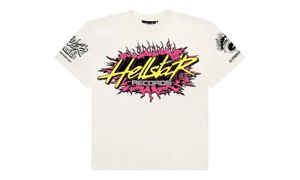 Футболка Hellstar Records, белая