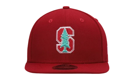 Кепка New Era 9FIFTY Stanford Cardinal, винно-красная