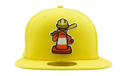 Унисекс бейсболка New Era 59FIFTY Шарлотт Найтс, желтая