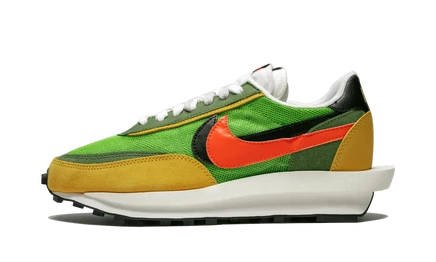 Кроссовки Nike LDWaffle Sacai, зеленые
