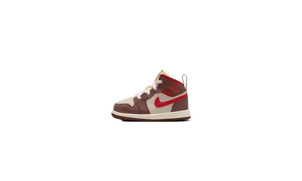Детские кроссовки Jordan 1 Mid SE TD «Bread, Butter & Sole»