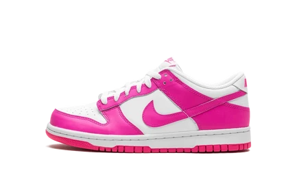 Детские кроссовки Nike Dunk Low GS «Laser Fuchsia», фуксия